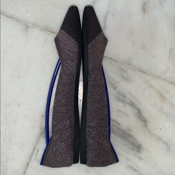 - Rothy’s Twilight Metallic Captoe Points - Picture 6 of 10